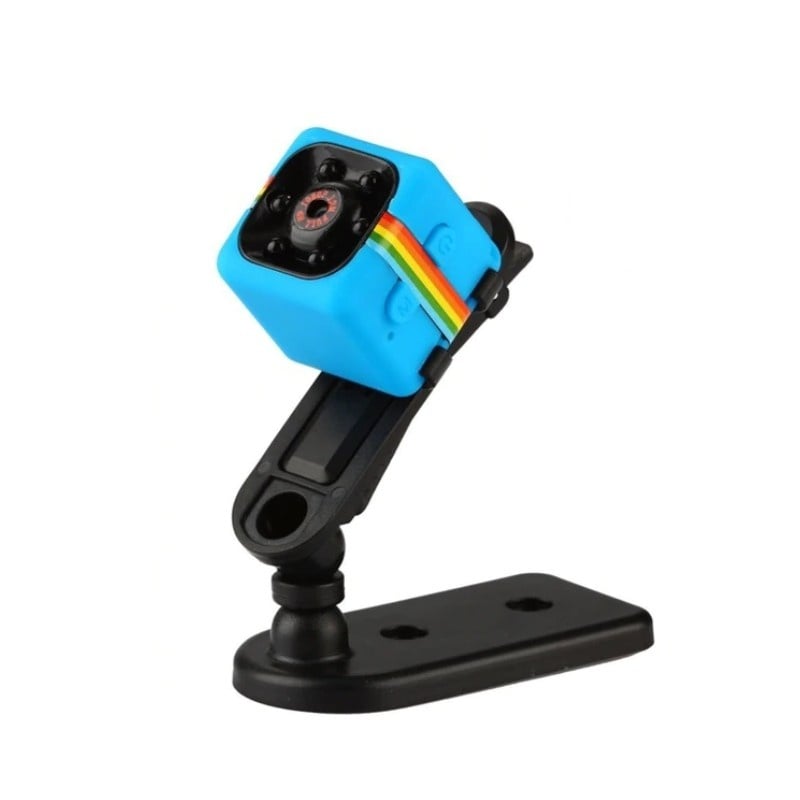 Mini Micro Camera Albastra Sport si Auto Smart Techstar® SQ11 cu Nightvision 12MP