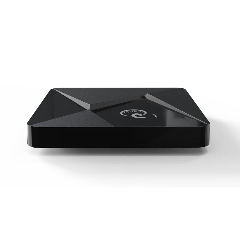 Mini PC TV Box Techstar® Q1 UHD 1GB RAM + 8GB ROM, WiFi, Ethernet, USB 2.0, Negru