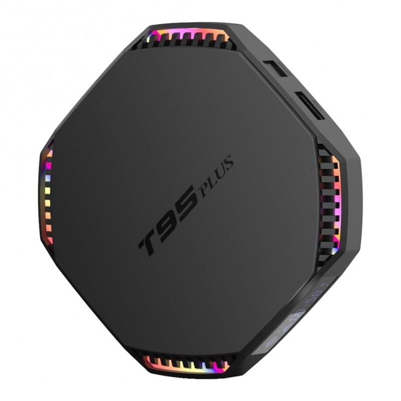 Mini PC Tv Box Techstar® T95 Plus, Procesor RK3566, Android 11, UHD 8K, HDR, 8GB RAM LPDDR4, 64GB ROM, WiFi 5G, Bluetooth, Telecomanda