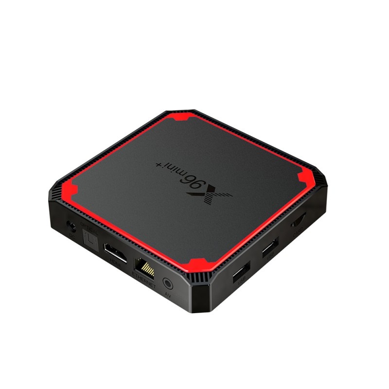 Poze Mini PC Tv Box Techstar® X96 Mini+, Procesor Amlogic S905W4, Android 9, UHD 4K, HDR, 2GB RAM LPDDR4, 16GB ROM, WiFi 5G, Telecomanda