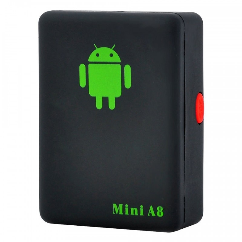 Resigilat Mini GPS Tracker Techstar® A8, Urmarire LBS, Alarma, Microfon, Spion, SIM GSM, Mesaje si Apeluri Automate, Detectarea Vocii