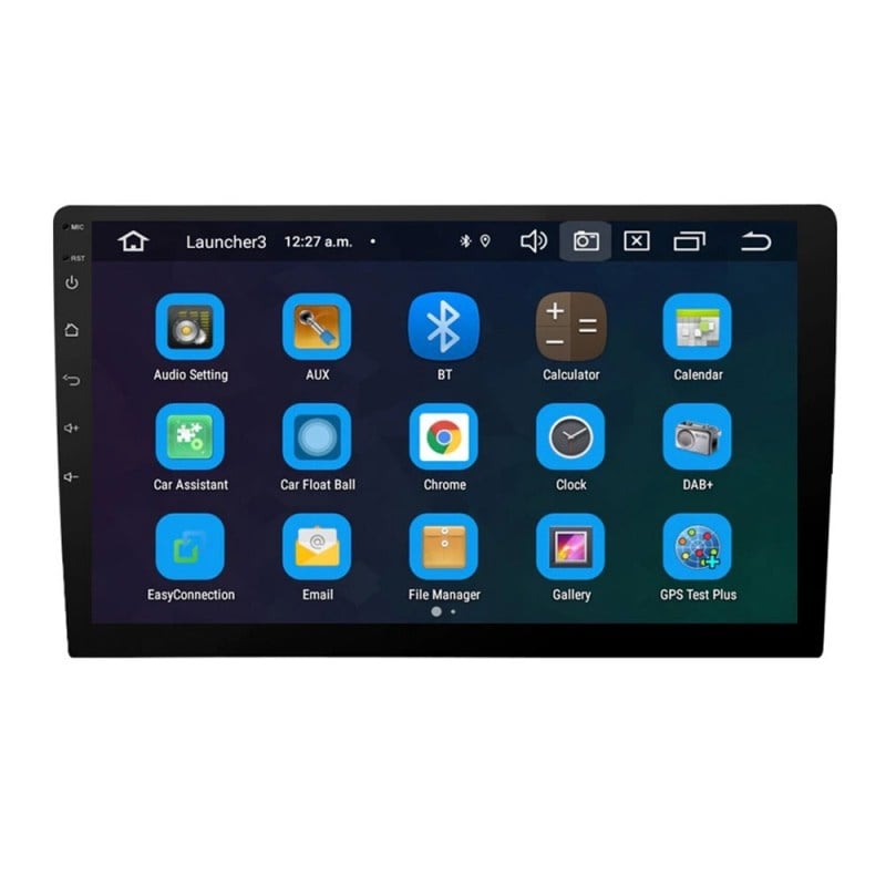 Resigilat Player Auto 9 Inch Techstar®, 2DiN, Radio FM, Navigatie, GPS, Android 11, 1 GB RAM, 16 ROM, MirrorLink, Mp5, Bluetooth, Touchscreen, Divix, AVI, USB, SD Card, AUX - 1 | YEO