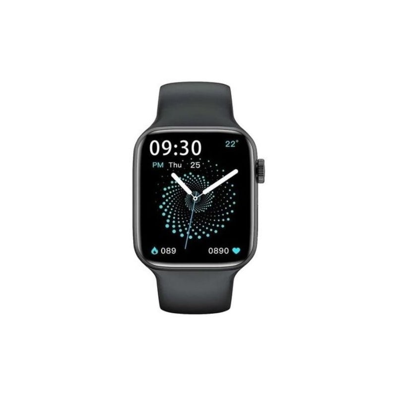 Resigilat Smartwatch Techstar® X8, Ecran Touch, 1.75 inch, Bluetooth 5.0, Notificari Aplicatii, Monitorizare Puls, Negru - 1 | YEO