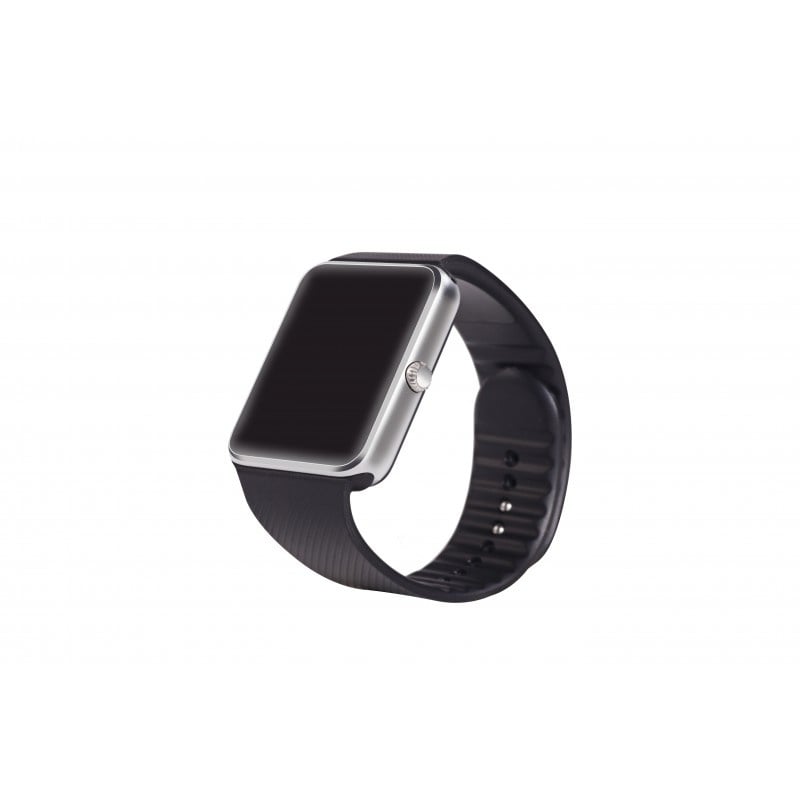 Smartwatch U-Watch GT08 Bluetooth Negru-Argintiu, Compatibil SIM, MicroSD - 2 | YEO