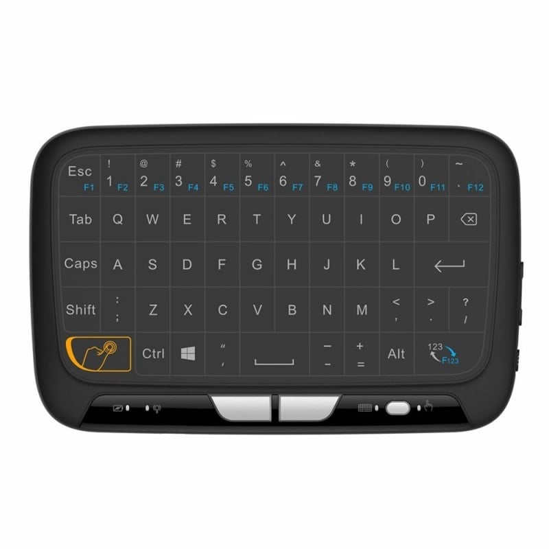 Tastatura Wireless Techstar® H18, Full TouchPad, Mouse