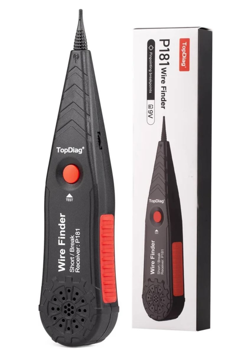 TopDiag P181 Wire Finder – Receptor pentru Detectarea Firelor, Punctelor de Intrerupere si a Scurtcircuitelor