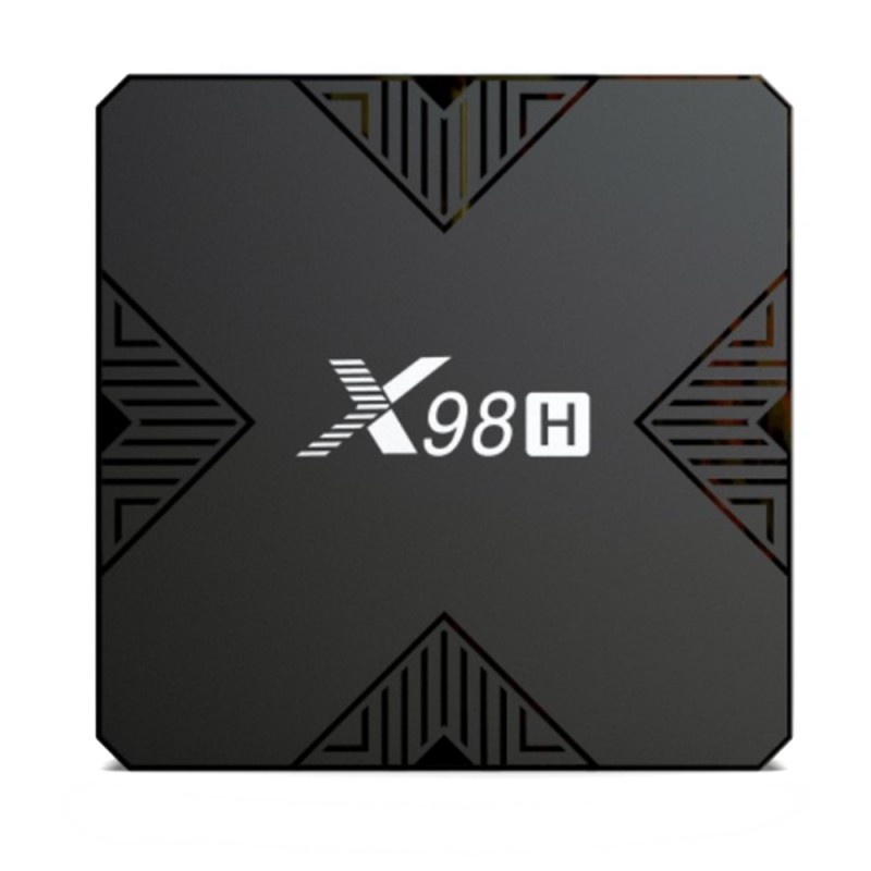 TV Box Techstar® X98H Smart Media Player, 4K, 2GB RAM, 16GB ROM, Android 12, Allwinner H618 Quad Core A53, Ethernet 100m, Bluetooth 5.0, Negru - 2 | YEO