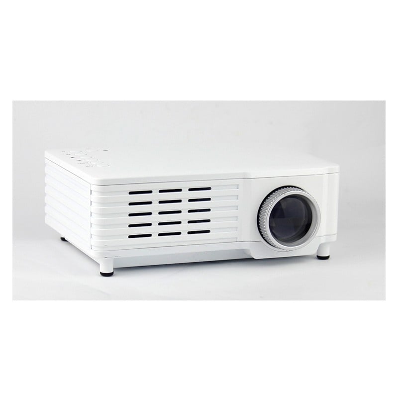 Videoproiector Mini Portabil cu Led ML205 White cu Audio Incorporat Compatibil HDMI, USB, SD si TV - 2 | YEO