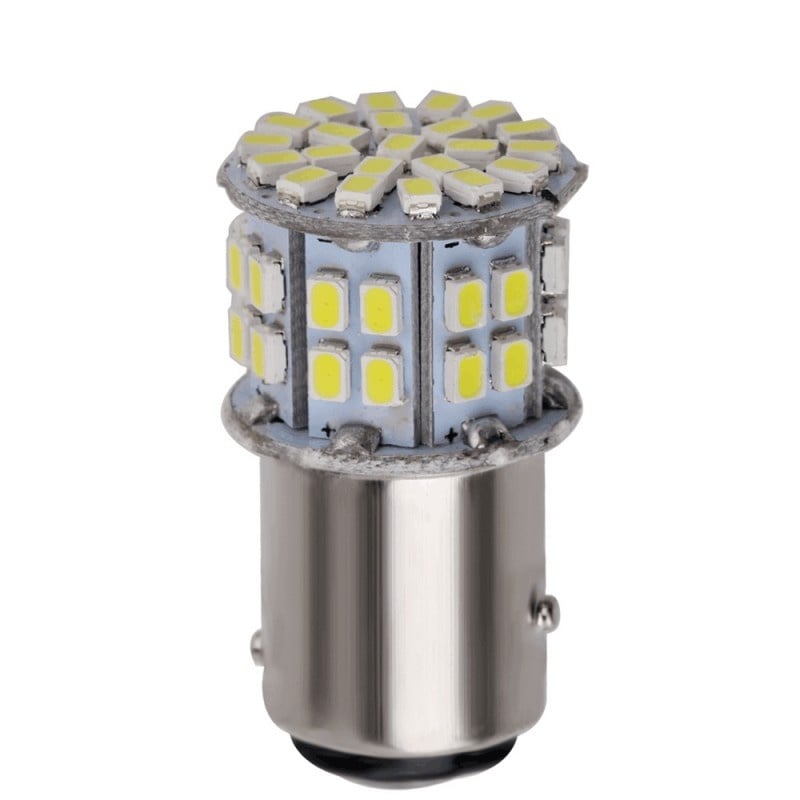 Bec Led Auto Techstar® 1157, BAY15D, Alb Rece, 6000K, 12V, 1000 lm