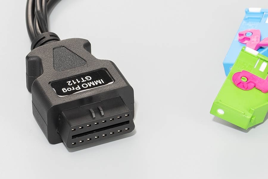 Cablu GODIAG GT112 K-Line pentru testare IMMO si sincronizare chei, compatibil VW, Audi, Skoda, Seat, generatia 2 si 3, conectare la ceasuri de bord, OBD2 - imagine 8