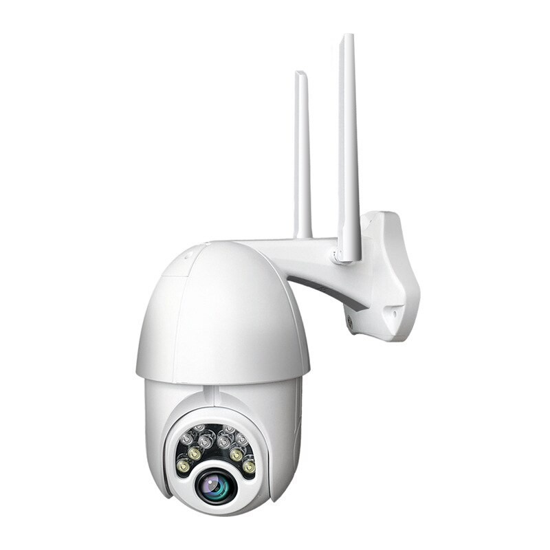 Camera Supraveghere IP PTZ Techstar® P16, Wireless Doua Antene 5db, 355°, 1080p, IR+LED, Exterior, ONVIF, NVR, Senzor Miscare, Zoom Digital x4 - 1 | YEO