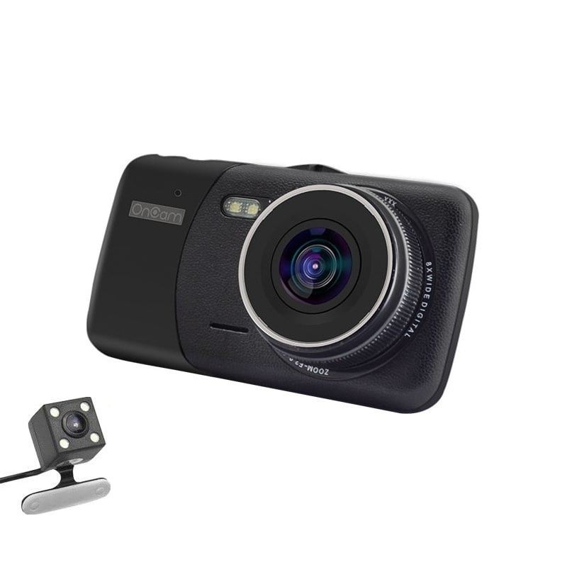 Camera Video Auto Dubla Novatek T600 FullHD 12 Mega Pixeli cu G-Sensor si Unghi de 170° - 3 | YEO