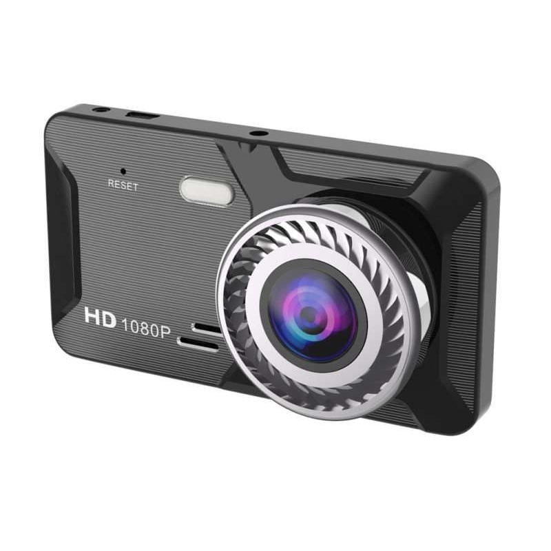 Camera Video Auto Dubla Techstar® H309, FullHD, 1080P, Functie WDR, Camera Marsarier 720P, Ecran 4