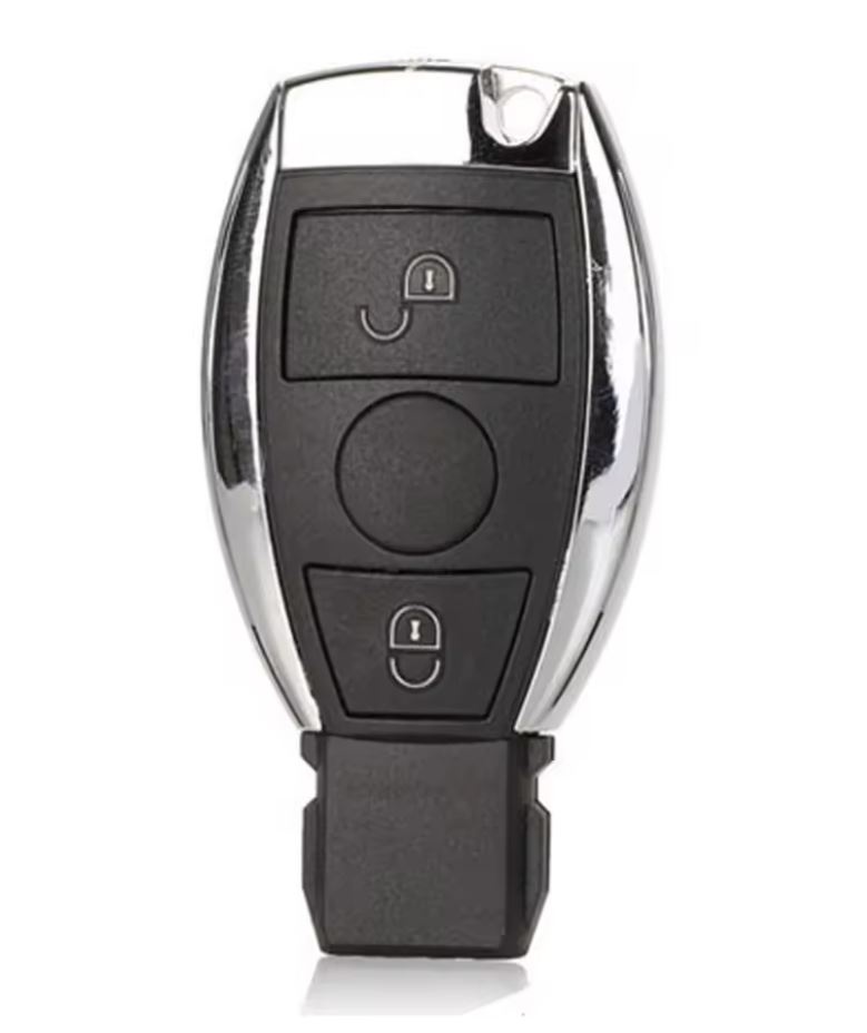 Carcasa cheie auto Techstar compatibila Mercedes Benz, 2 butoane, model dupa 2000, suport NEC si BGA - 2 | YEO