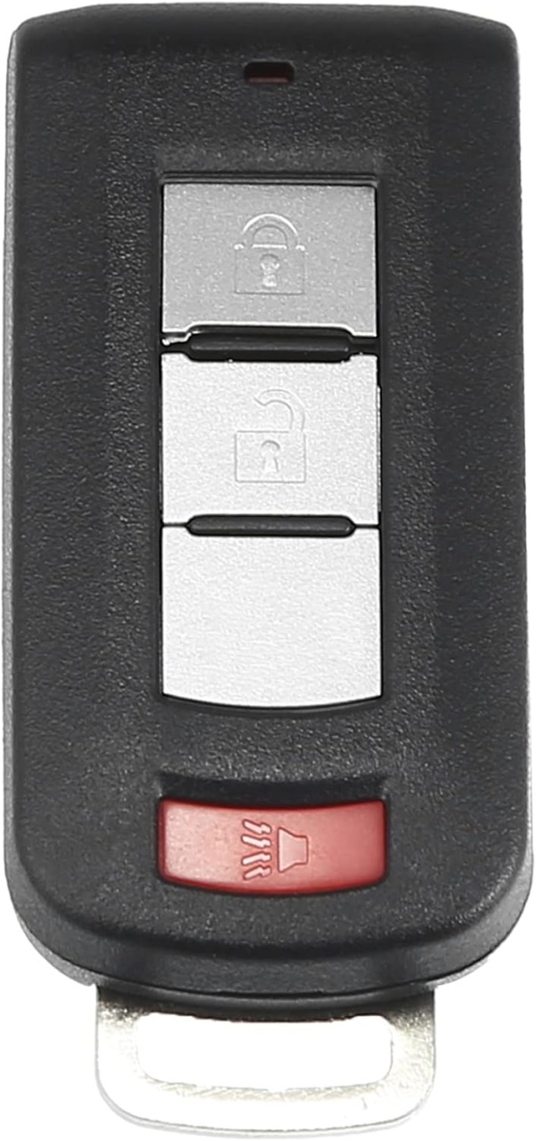 Carcasa Cheie Auto Techstar cu 3 butoane, Compatibila Mitsubishi Outlander 2010–2018, Lancer 2008–2016
