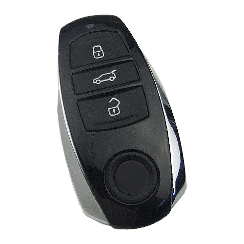 Carcasa cheie Techstar® 3 butoane pentru VW Touareg 7P (2010–2018) – compatibila lama HU66 – piesa aftermarket