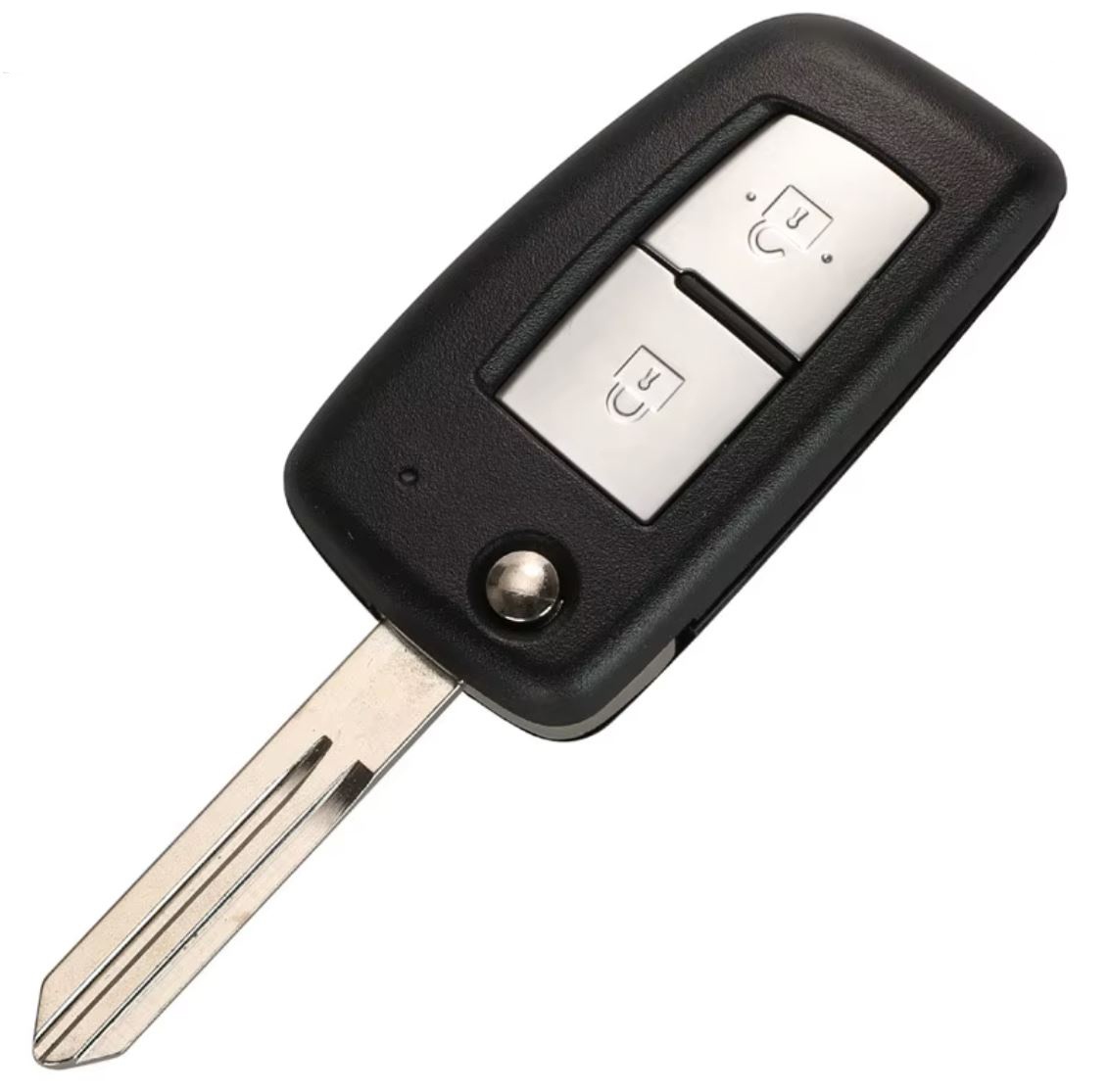 Cheie auto completa cu telecomanda Techstar compatibila cu Nissan Qashqai J11, Pulsar C13, Juke F15, X-Trail T32, Micra, 2 butoane, 433 MHz, 4A PCF7952E, CWTWB1G767 - imagine 2