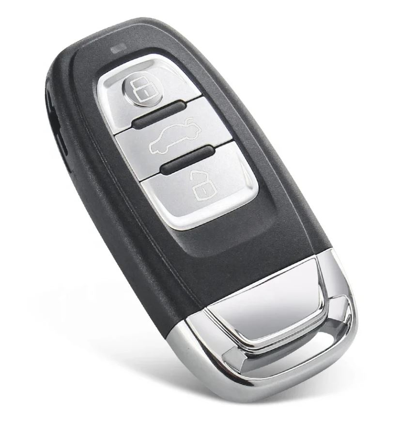 Cheie auto completa si programabila Techstar, compatibila cu Audi A4, A5, A6, A7, A8, Q5, S4, S5, RS4, RS5 – 433MHz, chip 754C/754G, lama retractabila - 2 | YEO