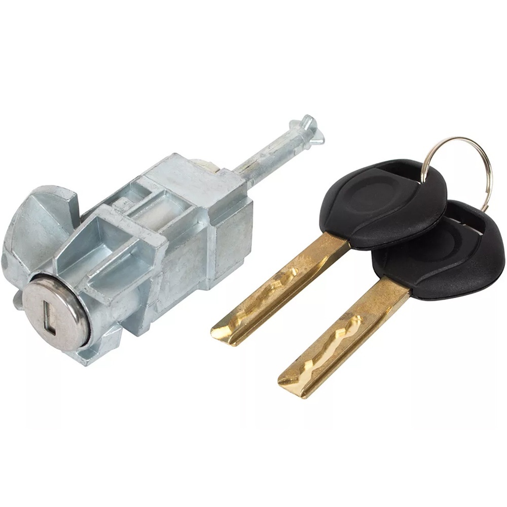 Cilindru incuietoare usa stanga fata cu 2 chei BMW Seria 3 E46 1998-2006 | Cod OE 51217019975 - 1 | YEO