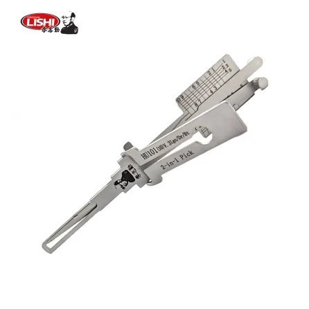 Decodor unealta auto Lishi Original HU101(10t) – 2-in-1 Pick/Decoder pentru contact, usa si portbagaj (Ford, Jaguar, Land Rover, Volvo, Lincoln) - imagine 6