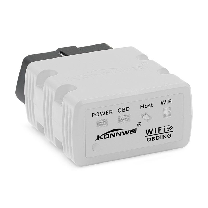 Diagnoza OBD2 KONNWEI KW902, White, WiFi, iOS, Android, PC, ELM 327 OBDII, PIC18F25K80