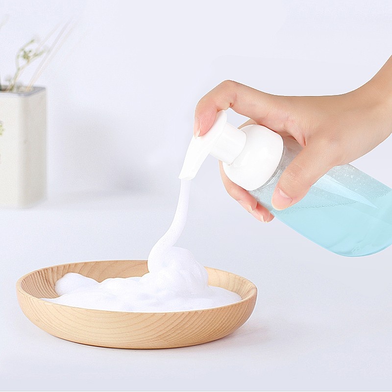 Dozator Sapun Spuma, Alb, 300ml, Detergent, Balsam, Lotiuni