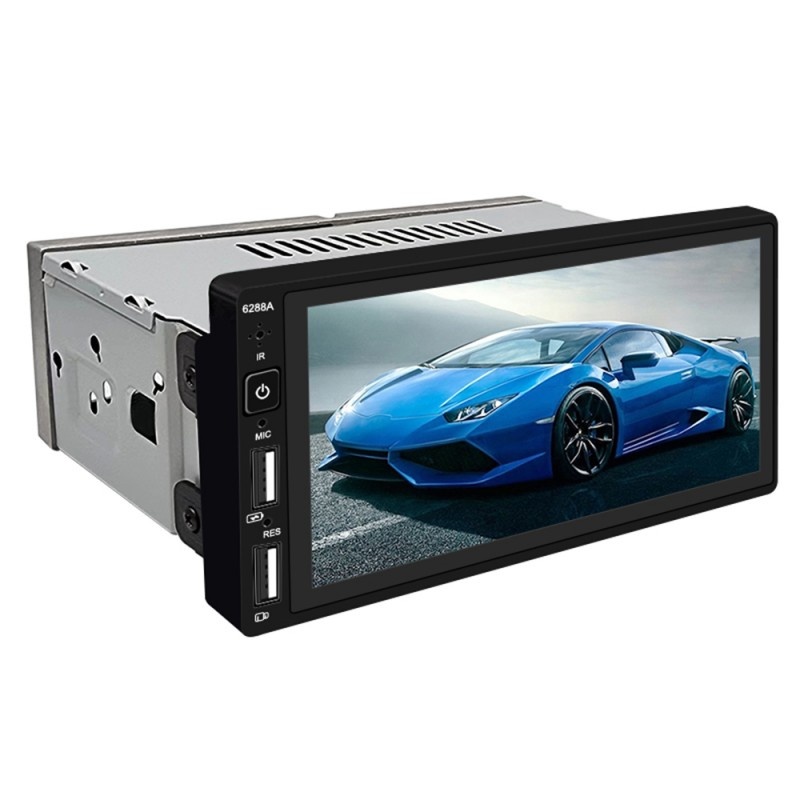 MP5 Player Auto Techstar® 6086, Ecran 6.86 Inch, 1280x480P, DC 12V
