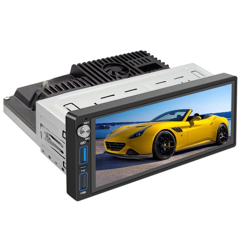 MP5 Player Auto Techstar® 6087, Ecran 6.86 Inch, 1280x480P, DC 12V
