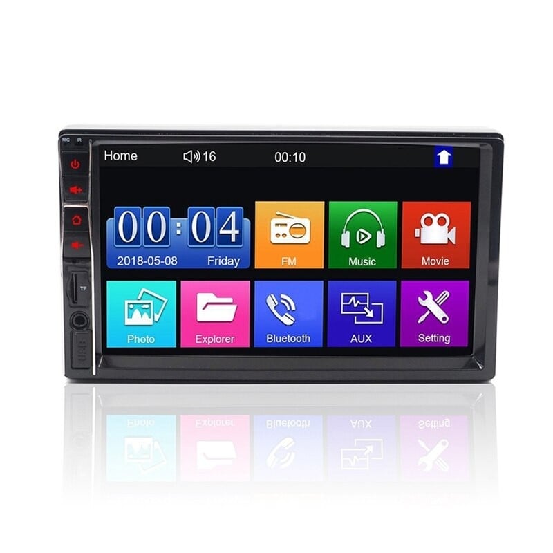 MP5 Player Techstar® 7032, 2DIN, Camera Marsarier, Ecran HD Touch 7