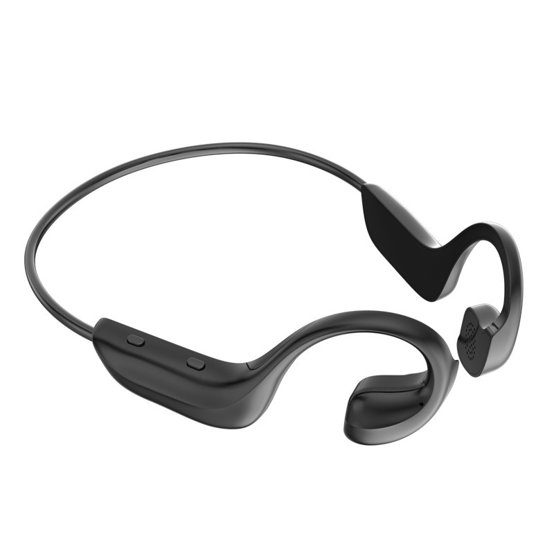 Resigilat Casti Smart Techstar® G100, Wireless, Behind the Ear, Bluetooth V5.1, Acumulator 130mAh, pentru iPhone Xiaomi Huawei, Samsung, Negru