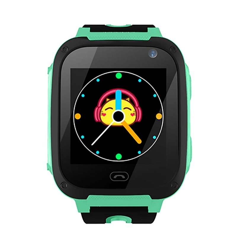 Resigilat Ceas Smartwatch Copii Techstar® Q9, Slot Cartela SIM, GPS Tracker, Buton Urgenta SOS, Monitorizare Live, Apelare, Verde - 2 | YEO