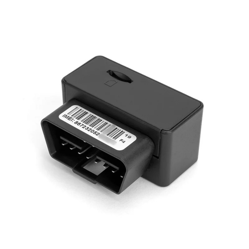 Resigilat Localizator Auto OBD Techstar® Tracker J64, Localizare si Urmarire GPS, SIM, Reta 4G, 12-36V, Plu&Play, Negru