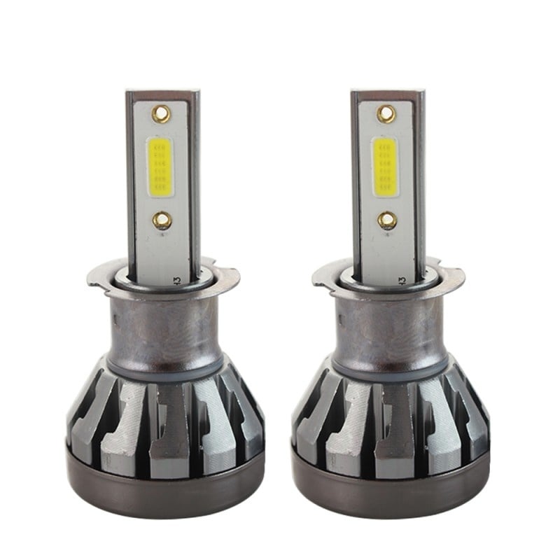 Set 2 LED-uri Auto Techstar® C6S, H3, 30w, 6500 Lumeni, 6500K, AUTO, 12-24 Volti, DOB