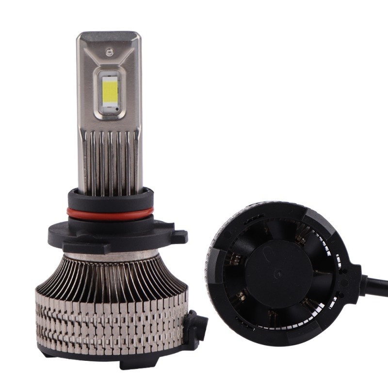 Set 2 LED-uri Auto Techstar® P30, 9005, 80w, 14000 Lumeni, 6500K, AUTO, 12-24 Volti, CSP, Canbus, Miez Cupru, Radiator Aluminiu - 3 | YEO