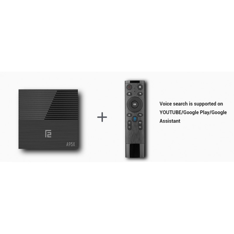 Poze Smart TV Box Mini PC A95X F2 Android 9.0 4GB RAM 32GB ROM 4K Quad Core Bluetooth HDMI WiFi Dual Band Ethernet Slot Card SD