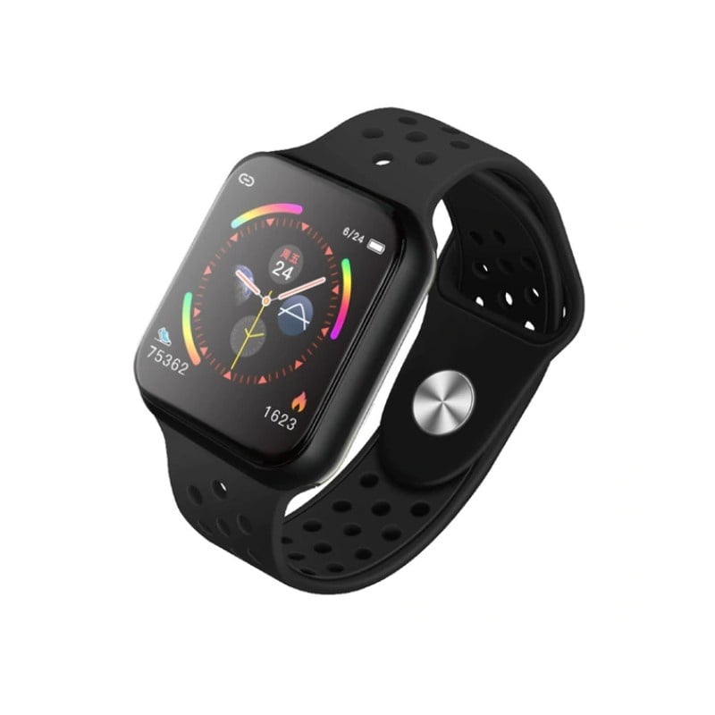 Smartwatch Techstar® Sport F9 Negru Waterproof IP67 Functie Bluetooth, Ecran 1.3 inch Conectare Android si IoS - 3 | YEO