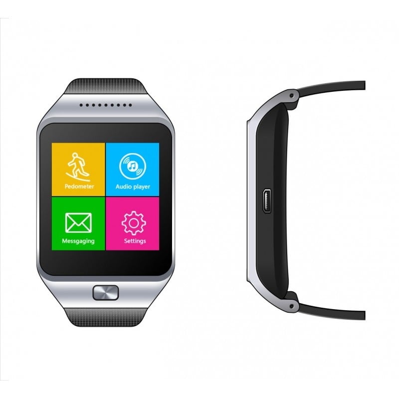 Smartwatch U-Watch Y28 Bluetooth compatibil MicroSD - 3 | YEO