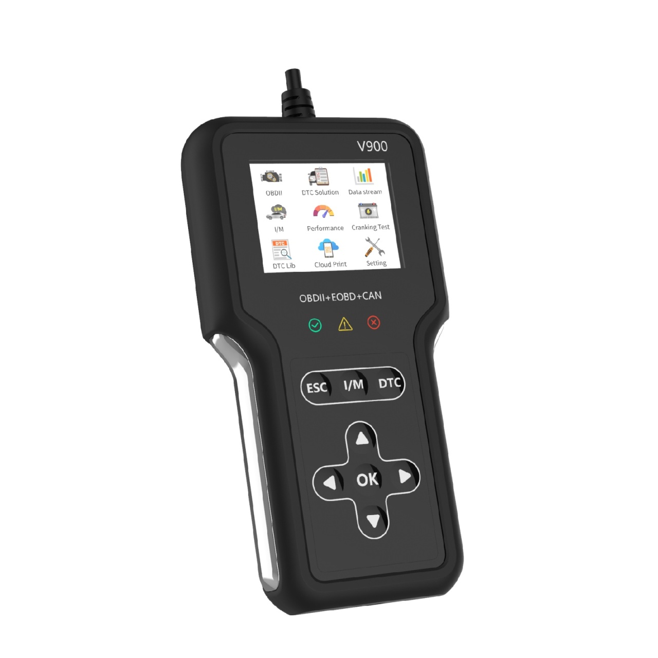 Tester Auto OBD2 Techstar V900 Plus, Diagnoza Motor si Transmisie, peste 600 Coduri Live, Test Baterie si Senzori, Compatibil Multimarca - 3 | YEO
