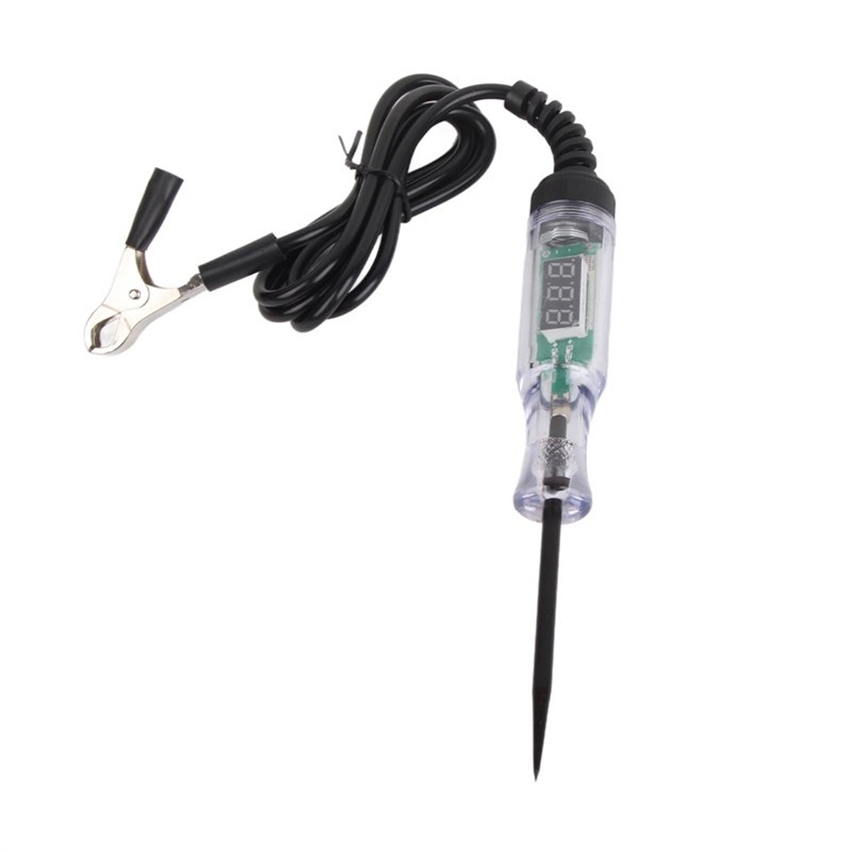 Tester Circuit Electric Auto 6-24V cu Sonda si Cleme Techstar® - Ideal pentru Diagnosticare Baterii și Sisteme Auto - 2 | YEO