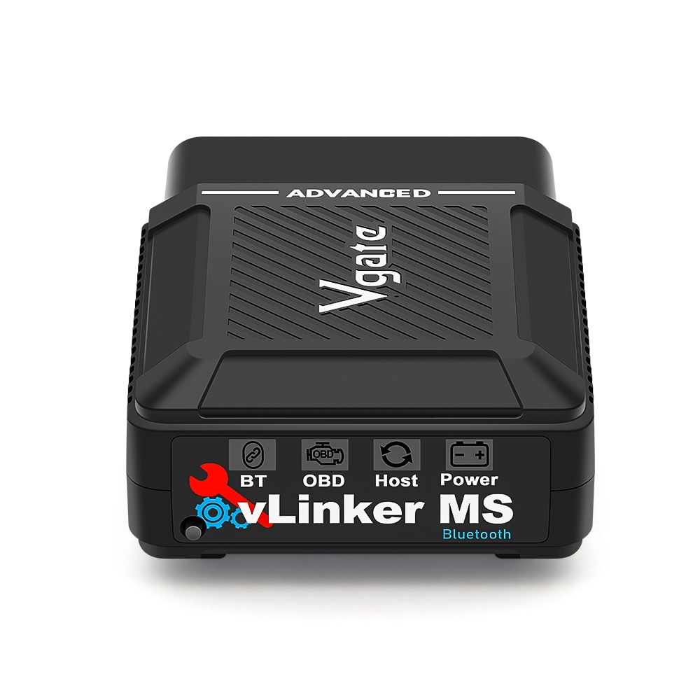 Vgate vLinker MS Bluetooth OBD2 – adaptor diagnoza auto profesional, compatibil iOS Android Windows, suport FORScan, BimmerCode, programare ECU - 1 | YEO
