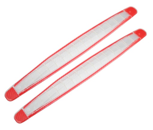 Set 2x Banda Protectie Bara si Portiera Auto Universala, Transparenta, PVC Durabil, Anti-Zgarieturi si Impact, Autoadeziva, Montaj Rapid, 40x5.2 cm, Set 2 Bucati