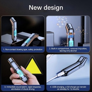 Alcooltest digital compact pentru utilizare personala in diferite situatii