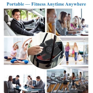 Aparat Smart Fitness EMS Tonifiere Muschi si Slabire, pt. Abdomen si Brate cu Electrostimulare - Img 8