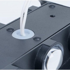 Aplica Exterior Techstar® LED Light C20, Putere 4W, A+, Rezistenta la Apa si Praf, Alb Rece, 6000K, Aluminiu, Negru - Img 5