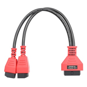 cablu adaptor obd2 techstar 12 pini la 8 pini vedere laterala