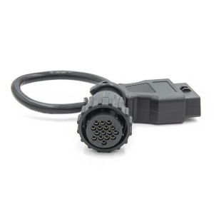 Adaptor Scania camion pentru diagnoză, 16 pini la OBD2, vedere din spate