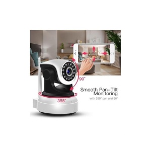 Camera de Supraveghere Interior IP Wireless Techstar® RL-22 Pan / Tilt HD 720P Leduri Infrarosu IoS si Android - Img 3