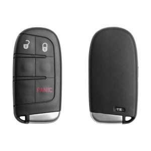 Carcasa cheie auto Techstar Chrysler Dodge Jeep Fiat 3 butoane fata si spate prezentare set