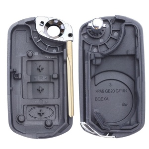 Carcasa cheie auto Land Rover Range Rover 3 butoane cu interior gol