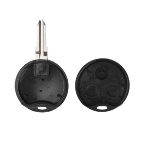 Set carcasa cheie auto Techstar Mercedes Smart 3 butoane fata si spate cu lama